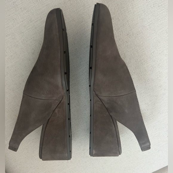 NIB Eileen Fisher Slingback Women’s 7.5 Devi
Nubuck Suede Leather Rye Brown Work - Picture 4 of 7